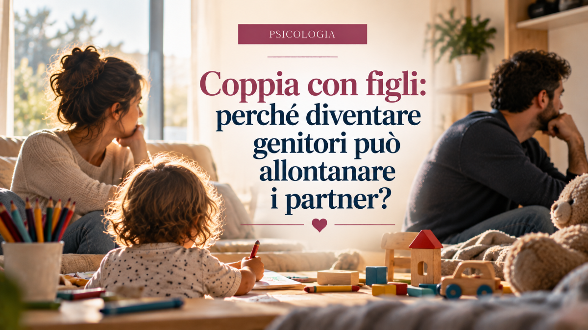 Coppia con figli: diventare genitori può modificare comunicazione, intimità ed equilibri della relazione. Come continuare a riconoscersi anche come partner. | Dott.ssa Roberta Calvi Psicologo Sessuologo Rimini Riccione Cattolica Forli Cesena Cesenatico San Marino